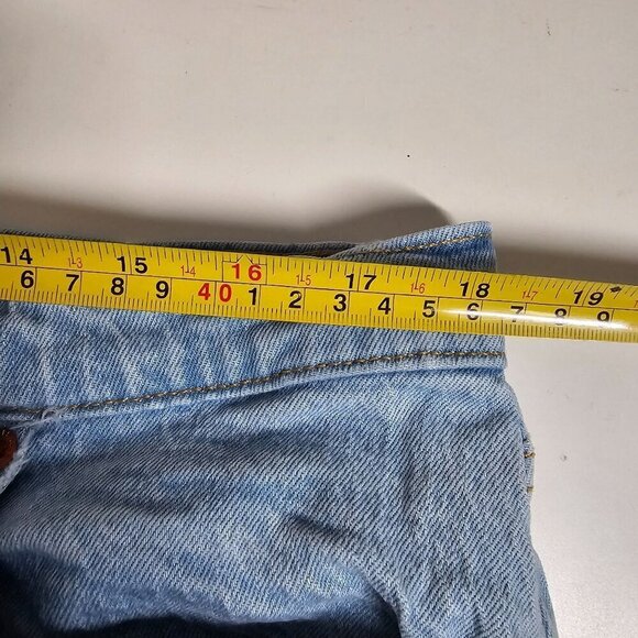 Universal Thread Vintage Bootcut Denim Jeans Hi-Rise Light Blue Plus Size 16x33R - Picture 11 of 14